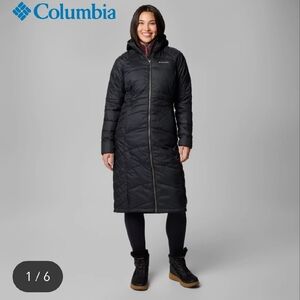 Columbia Women's Black Quilted Puffer Coat